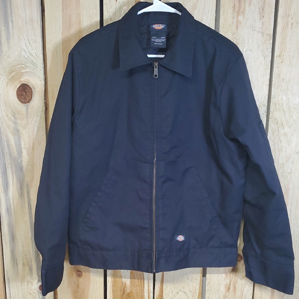Dickies Mens Insulated Eisenhower Work Jacket Size MR Black Outdoors Work Camp